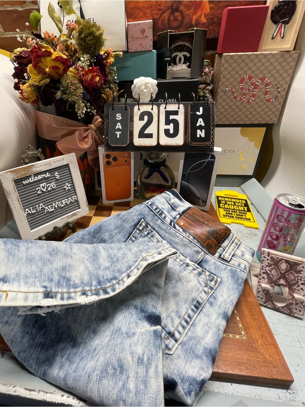 Heritage America Denim Distillery 1776 Jean shorts Men's